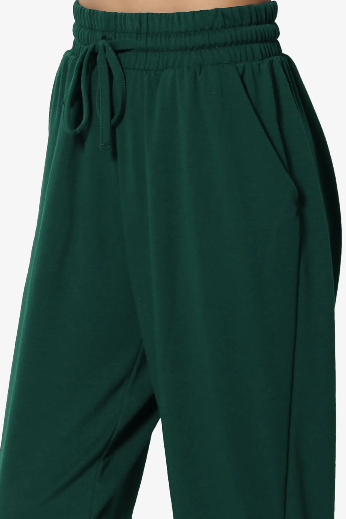 Lanette Drawstring Jersey Jogger Pants