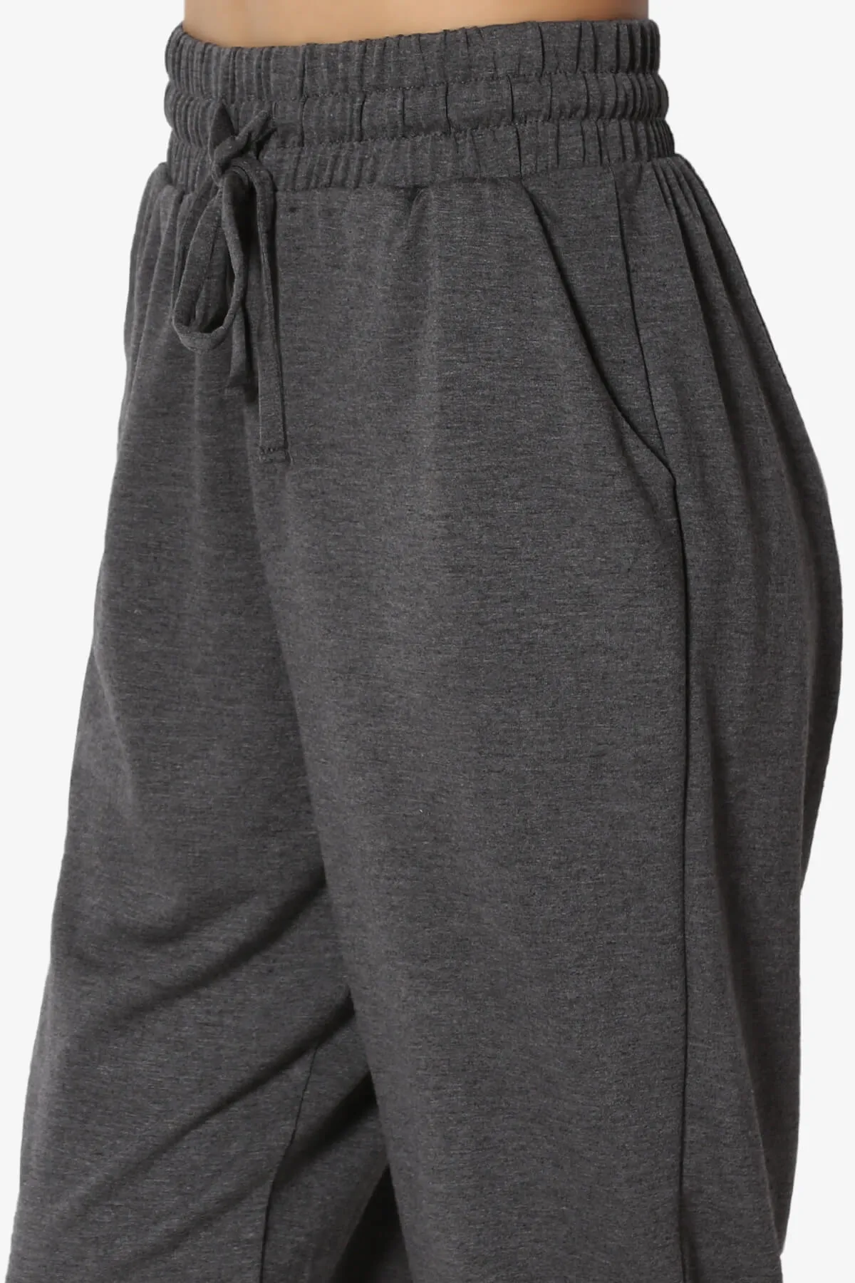 Lanette Drawstring Jersey Jogger Pants