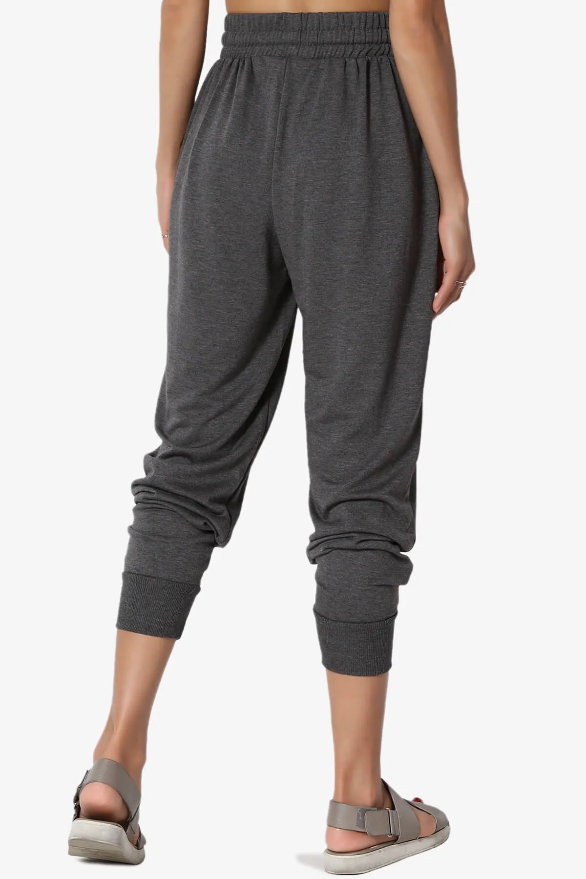 Lanette Drawstring Jersey Jogger Pants