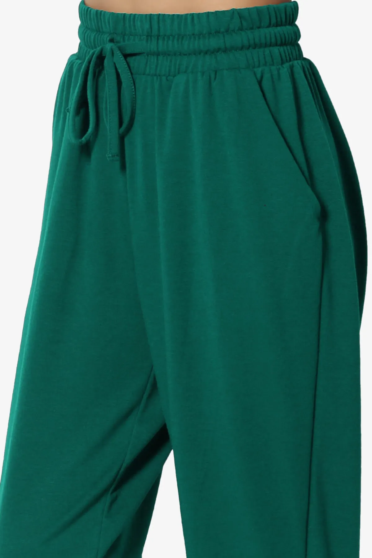 Lanette Drawstring Jersey Jogger Pants