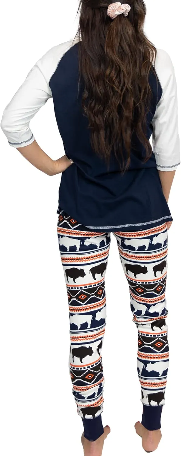 LazyOne Women's Soft Casual Pajama Leggings and Tall Tee Sets with Cute Fun Prints, Cute Women's Pajama Sets