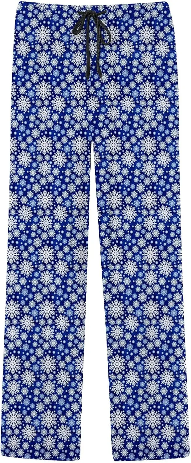 LCMTWX Mens Christmas Pajamas Pants Pajama Pants with Drawstring and Pockets Men Pajama Pants Funny Christmas Pajamas