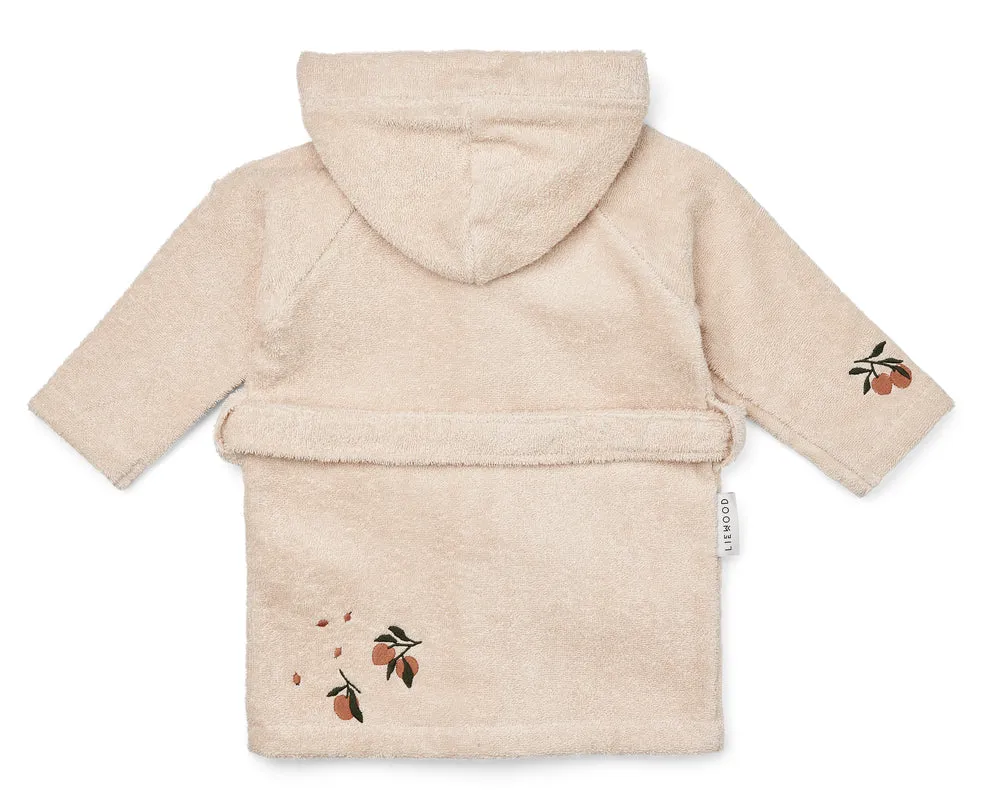 Liewood Kenna Bathrobe | Peach /Sea Shell