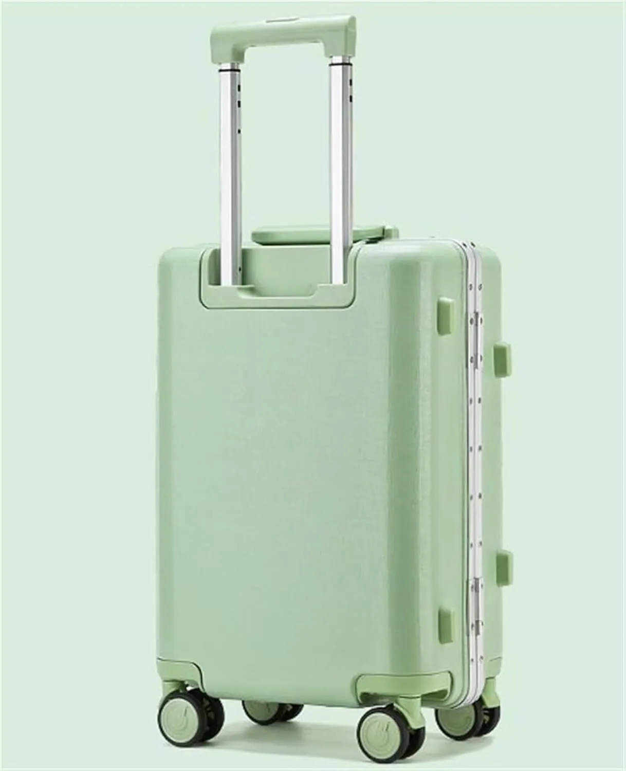 Light Suitcase Multifunctional Partition Trolley Case Light Password Travel Hardside Carry On Luggage Wheeled Luggage(D,26in)