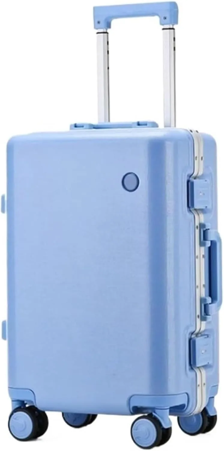 Light Suitcase Multifunctional Partition Trolley Case Light Password Travel Hardside Carry On Luggage Wheeled Luggage(D,26in)