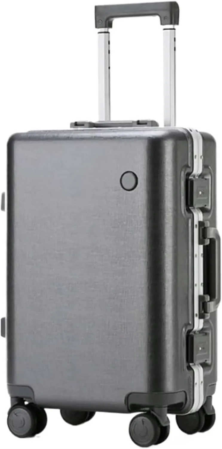 Light Suitcase Multifunctional Partition Trolley Case Light Password Travel Hardside Carry On Luggage Wheeled Luggage(E,26in)