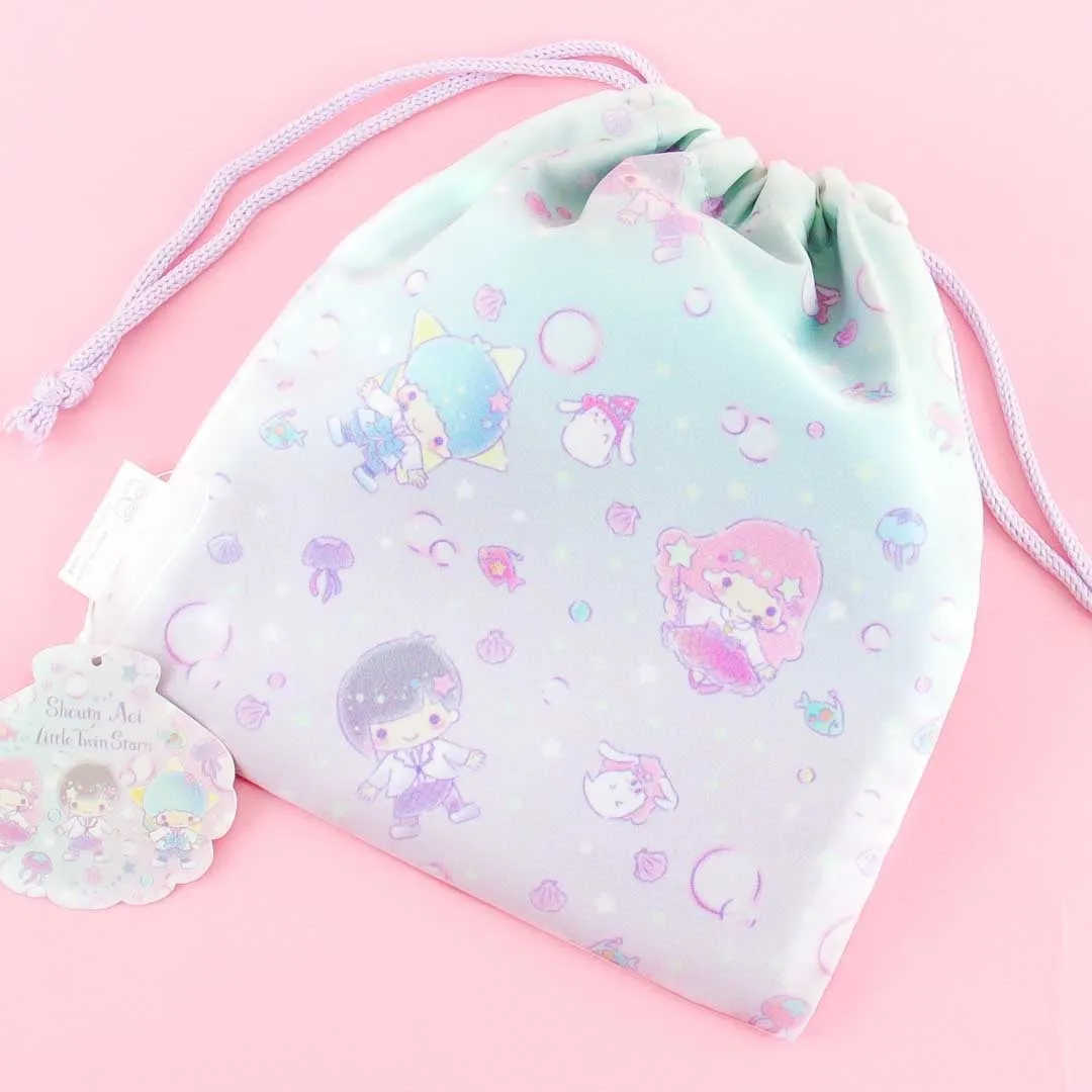 Little Twin Stars & Shouta Aoi Drawstring Bag