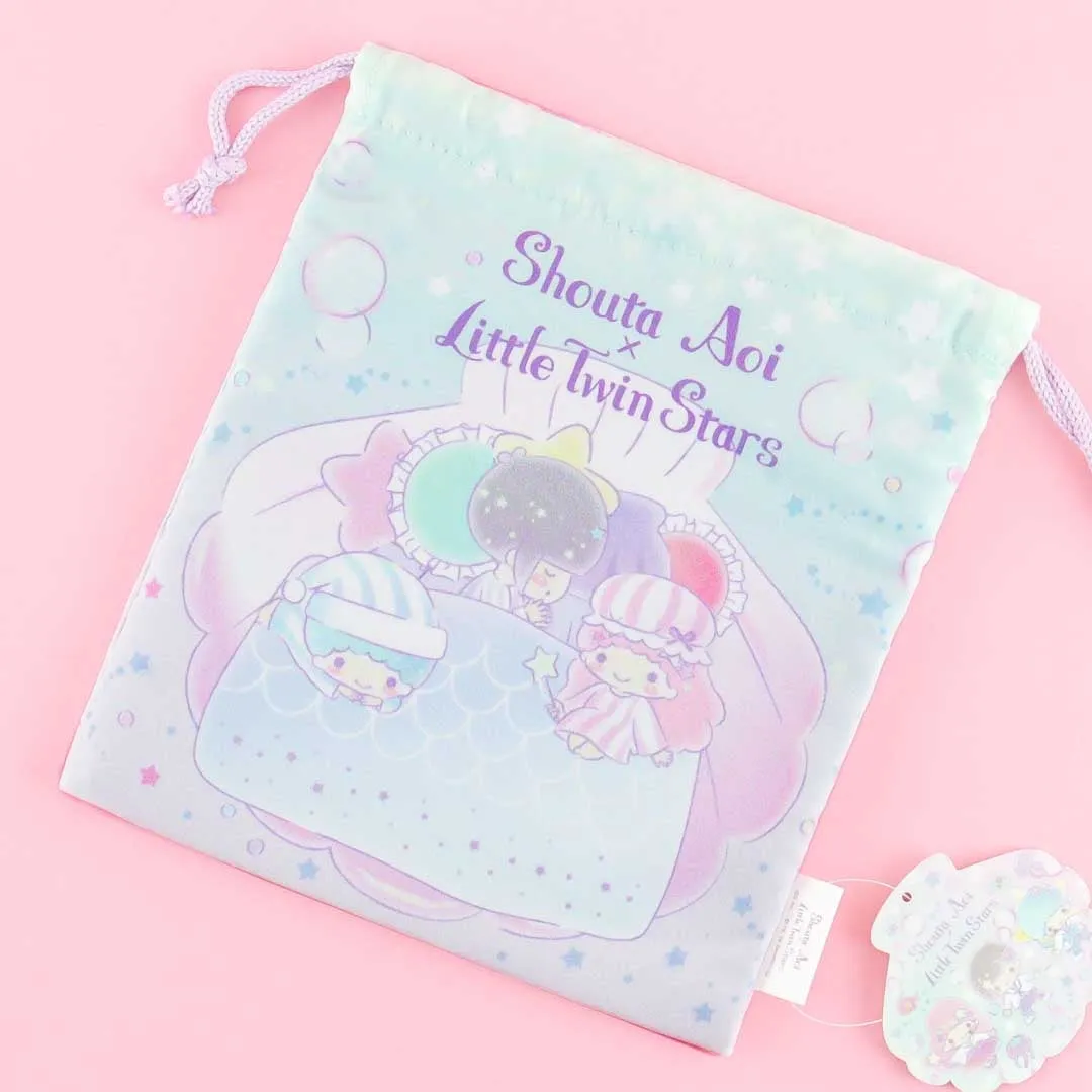 Little Twin Stars & Shouta Aoi Drawstring Bag