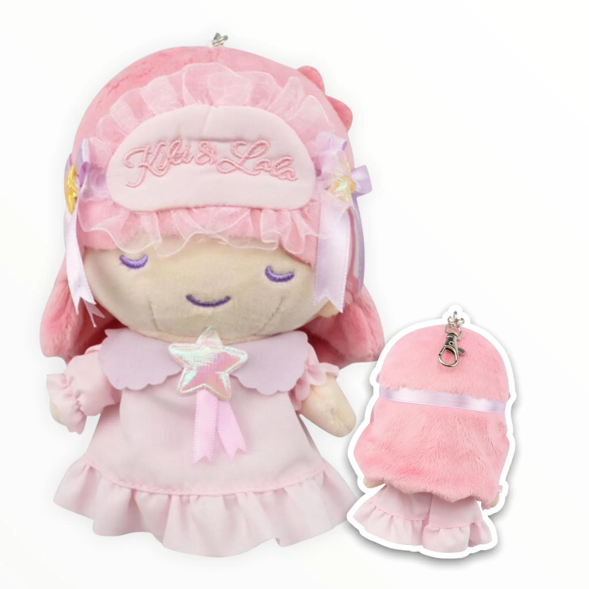 Little Twin Stars Dreams Mascot Plush Keychain