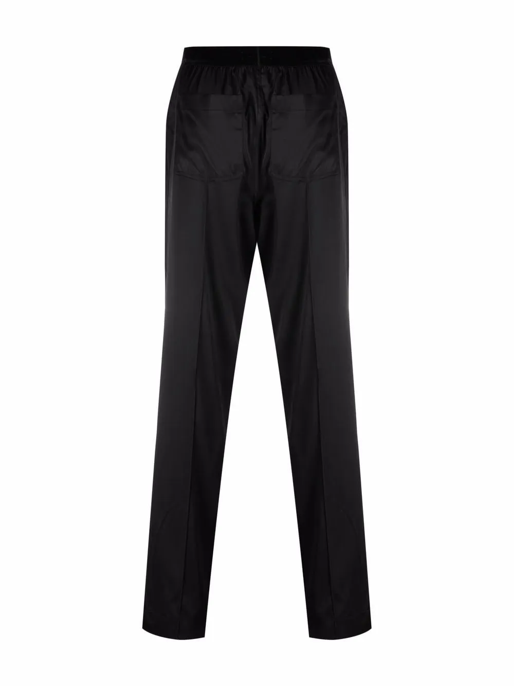 Logo-Waistband Silk Pajama Trousers