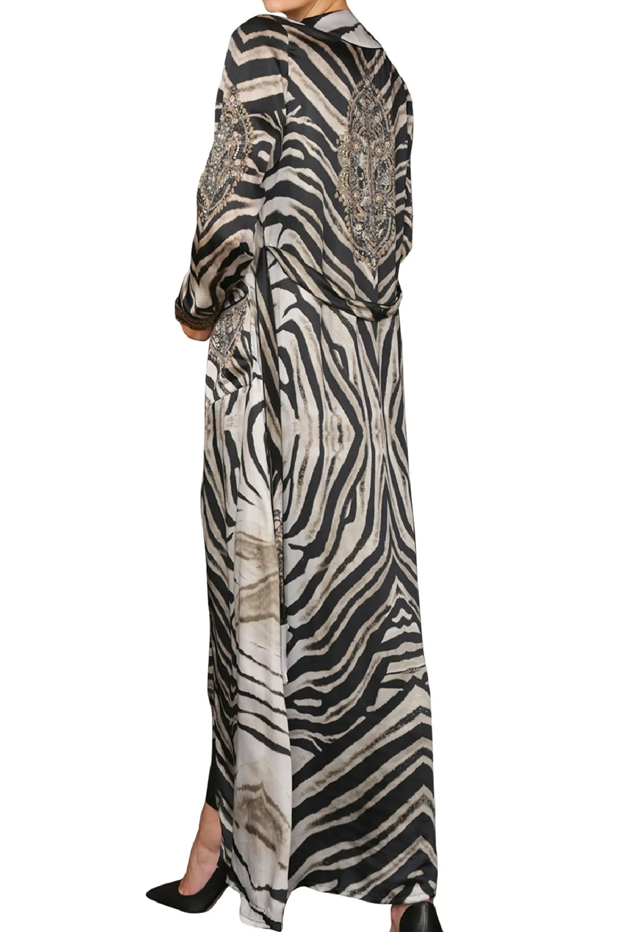 Long Kimono Robe Womens