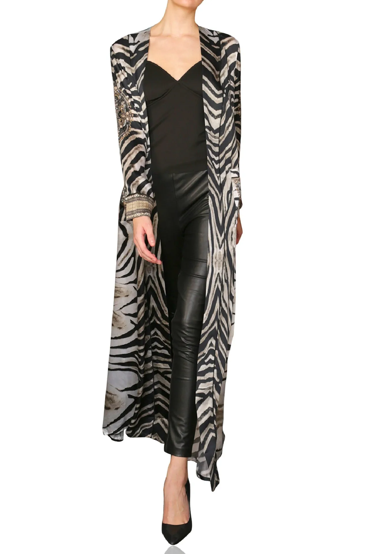 Long Kimono Robe Womens
