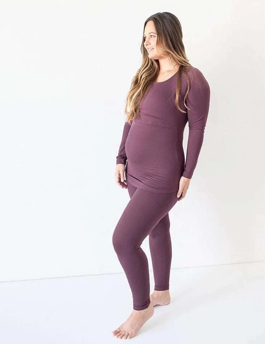Long Sleeve Nursing Pajama Set