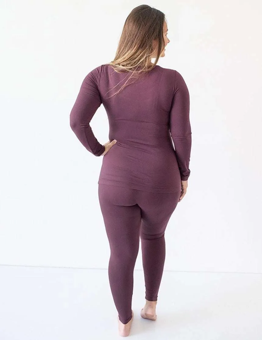 Long Sleeve Nursing Pajama Set