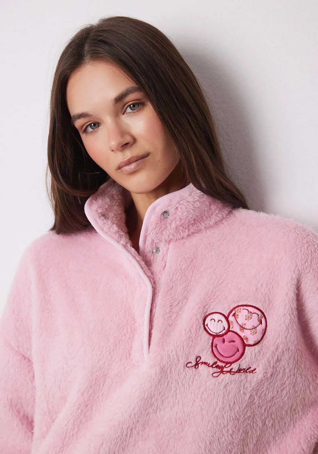 Long Sleeves Long Pant Pyjama - Pink