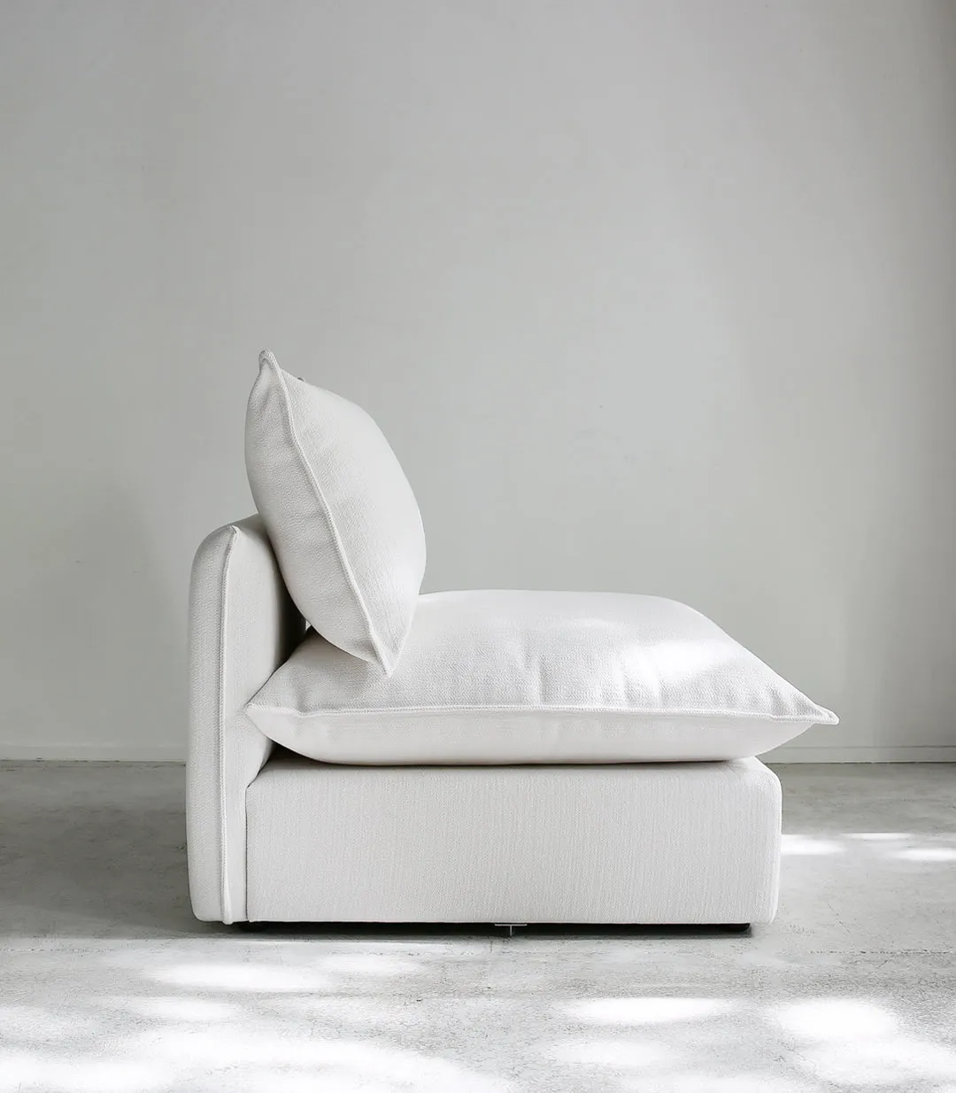 Malibu 4 Piece Modular Sofa / Fabric-Pure-Whitewash