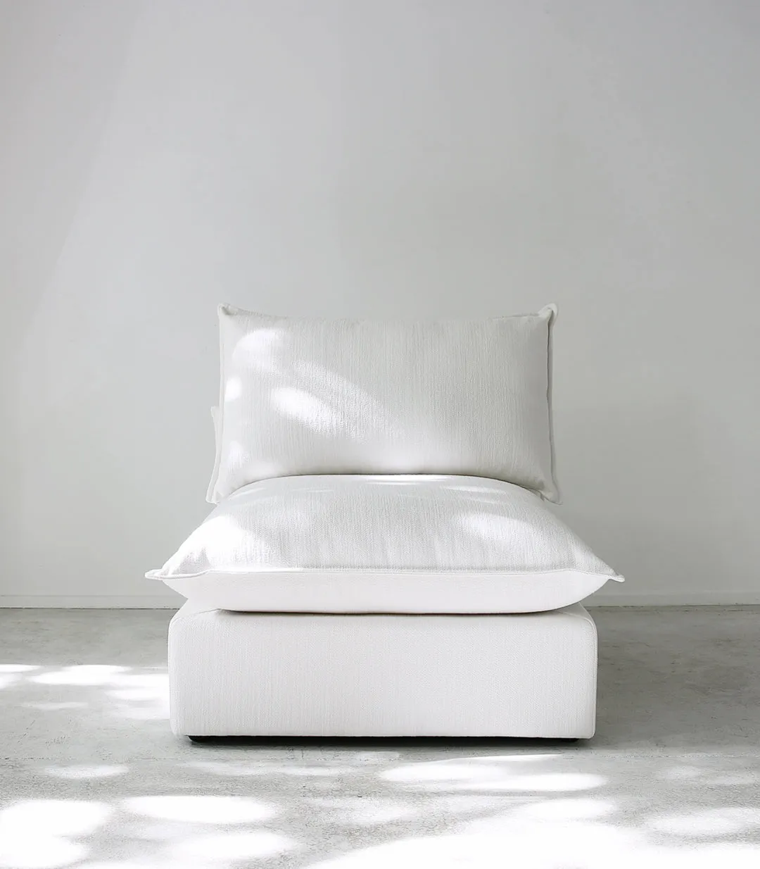 Malibu 4 Piece Modular Sofa / Fabric-Pure-Whitewash