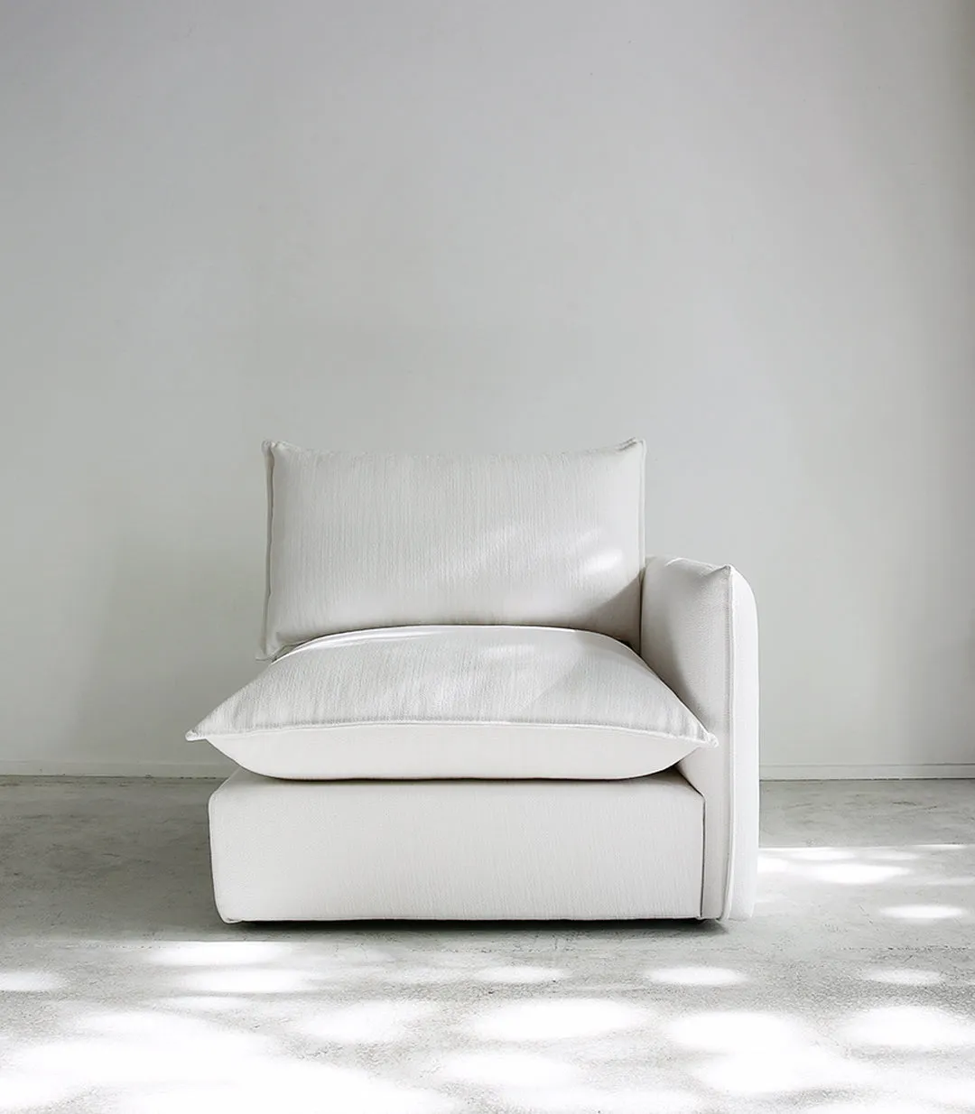 Malibu 4 Piece Modular Sofa / Fabric-Pure-Whitewash