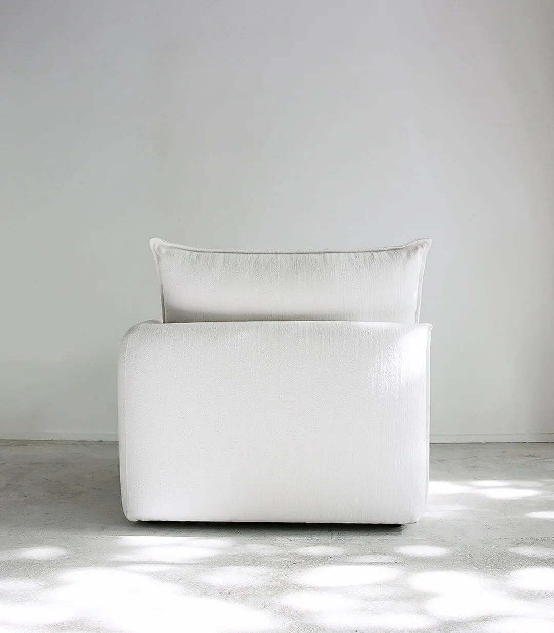 Malibu 4 Piece Modular Sofa / Fabric-Pure-Whitewash