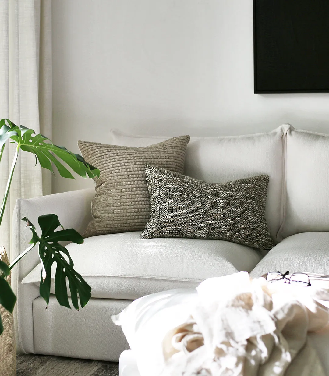 Malibu Left Hand Corner / Modular Sofa / Fabric - Pure