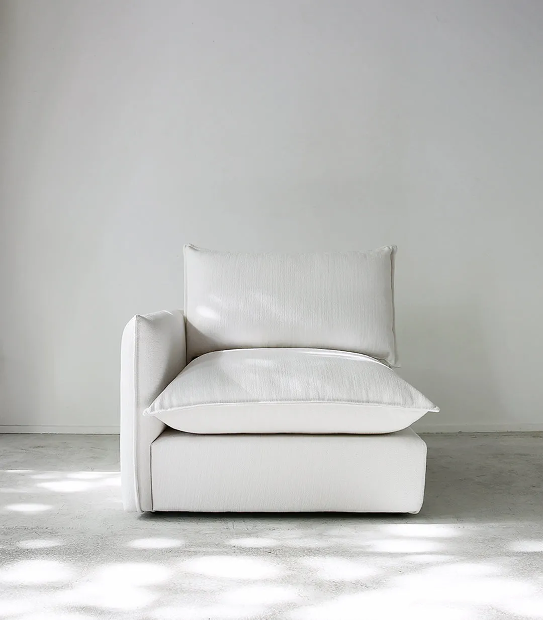 Malibu Left Hand Corner / Modular Sofa / Fabric - Pure
