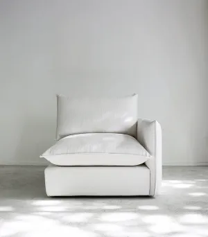 Malibu Right Hand Corner / Modular Sofa / Fabric - Pure