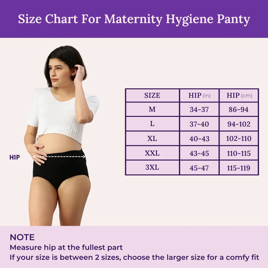 Maternity Hygiene Panty | Anti-Fungal | Quick-Drying