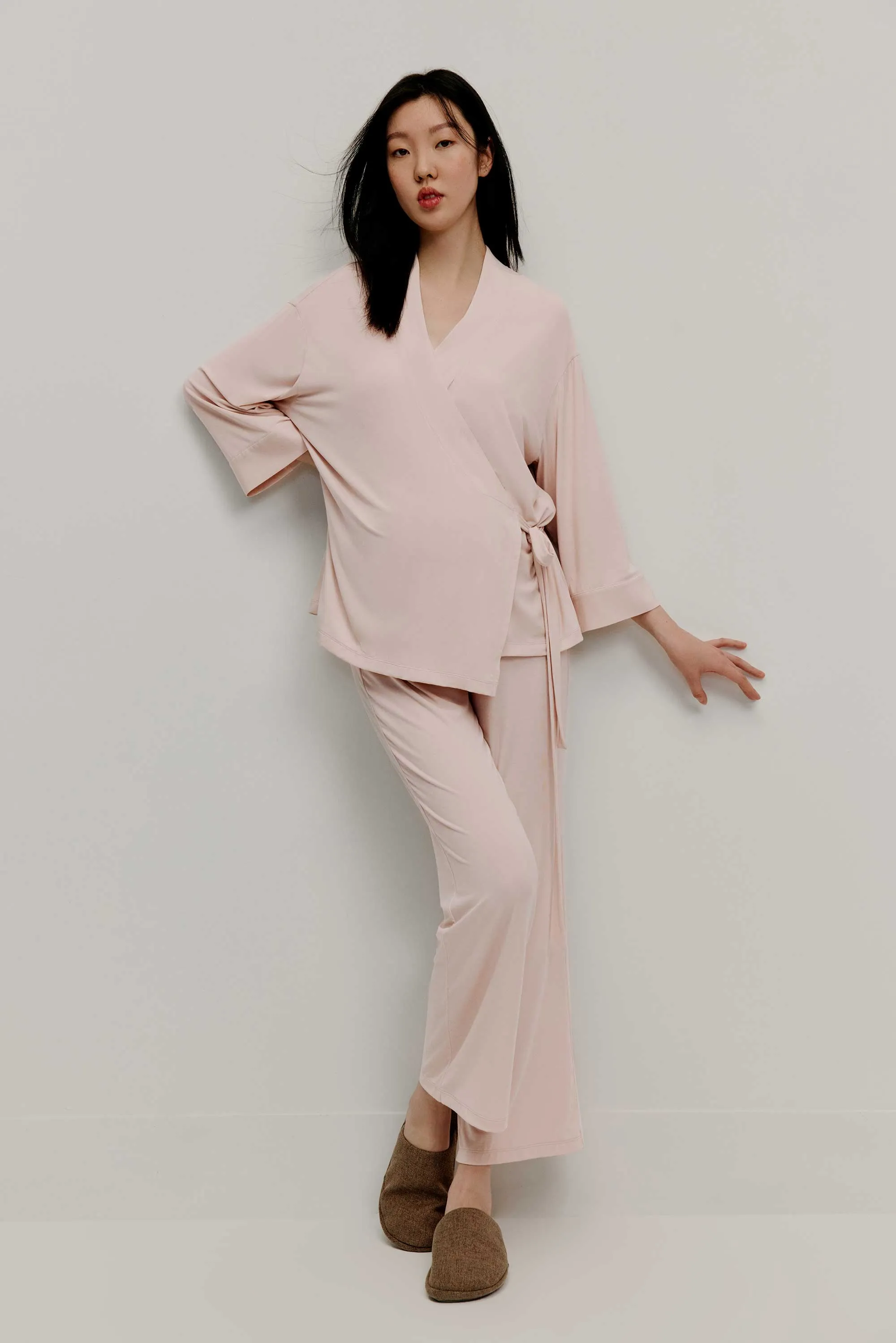 Maternity Wrap Top