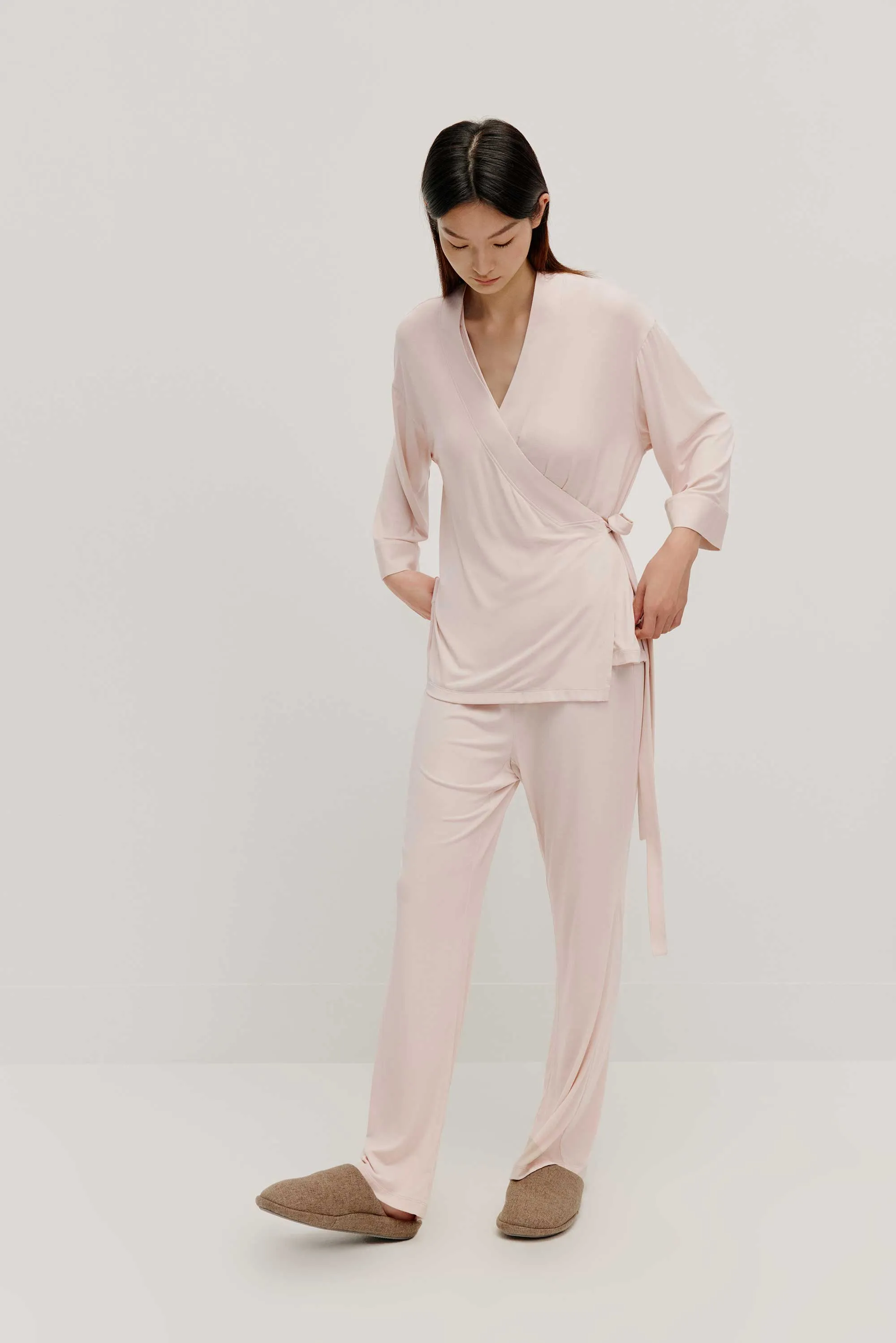 Maternity Wrap Top