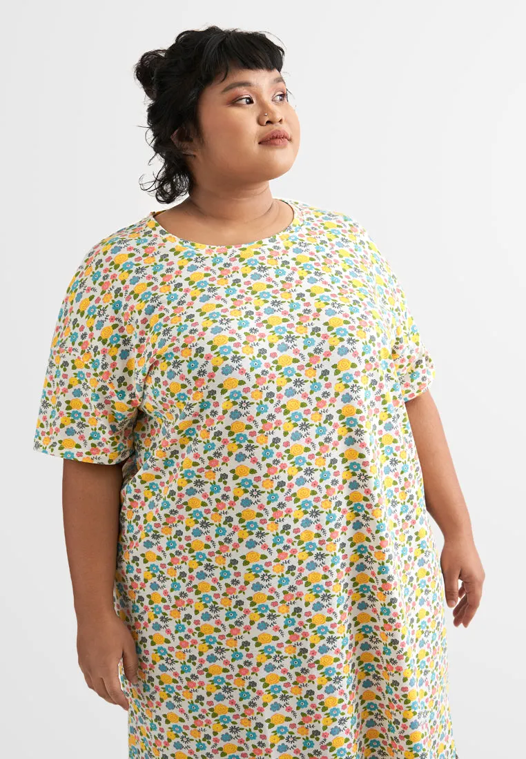 Melinda Floral Midi Sleep Dress