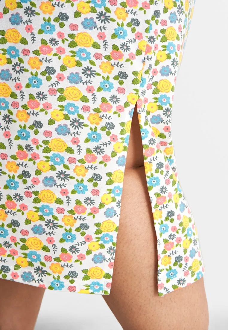 Melinda Floral Midi Sleep Dress
