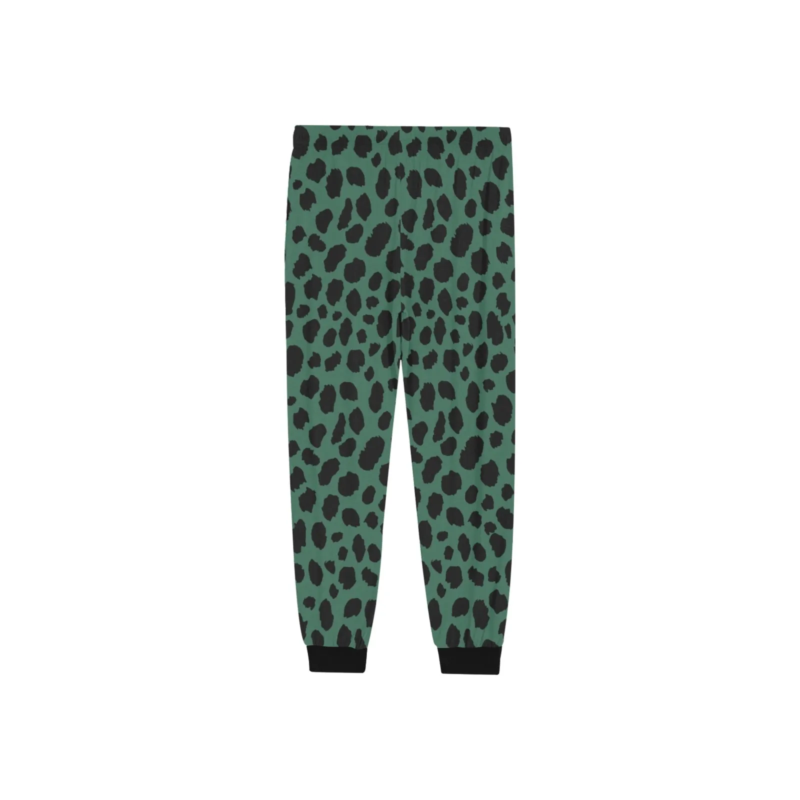 Men's Casual Print Pajama Bottoms - Green