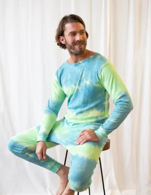 Mens Colorful Mix Tie Dye Pajamas
