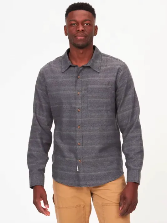 Men's Fairfax Novelty Heathered Lightweight Flannel Shirt