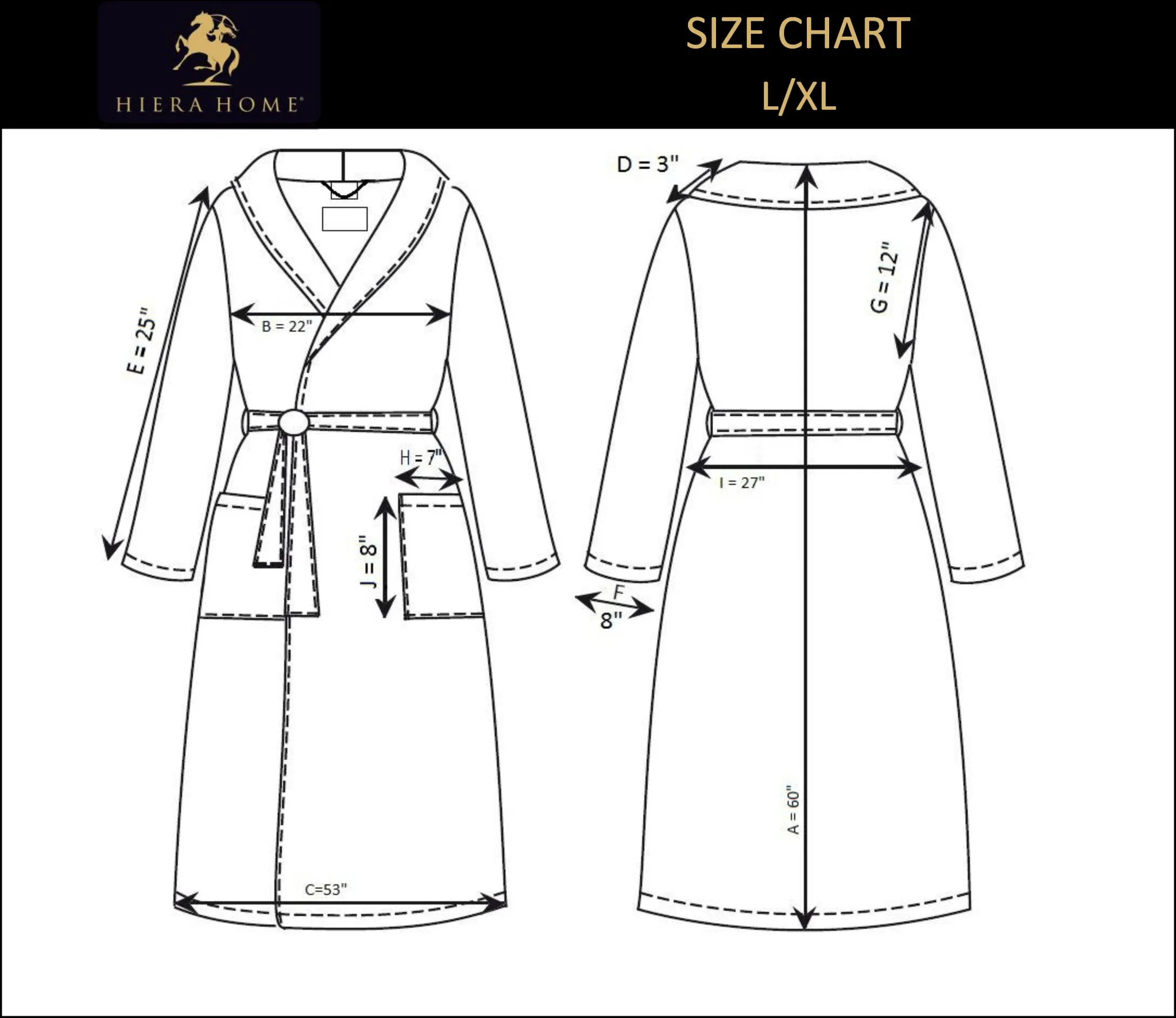 Men's Full Length Terry Bathrobe, Espresso, L/XL