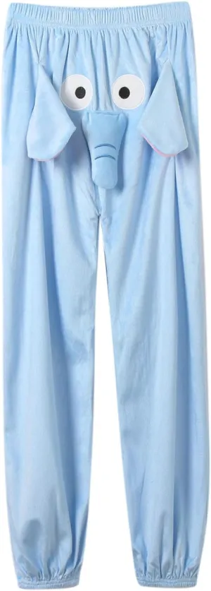 Mens Funny Pajamas Pants Cute Stretch Waist Sleepwear Pants Casual Comfy Baggy Lightweight Lounge Pants Men's Pajama Bottoms