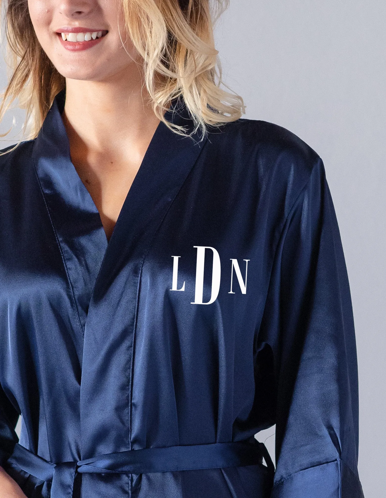 Monogrammed Robes - Roman Style