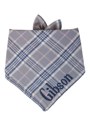 Morning Mist Flannel Dog Bandana