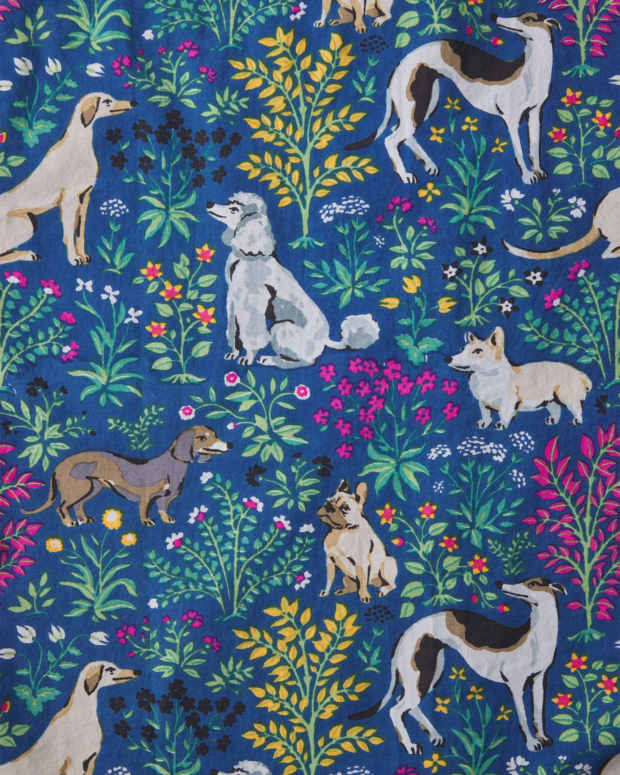 Must Love Dogs - Back to Bed Nightgown - Indigo