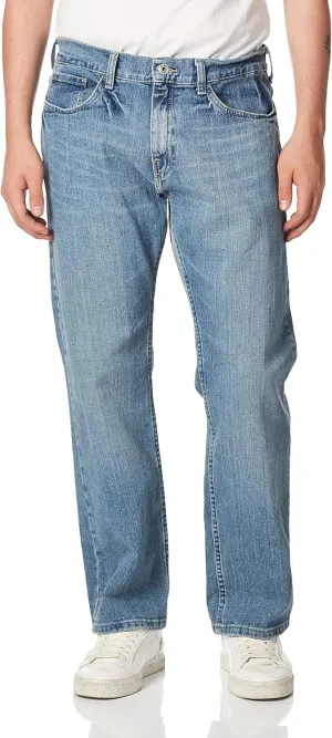Nautica Relaxed Fit Stretch in Light Tide Wash Light Tide Wash 30