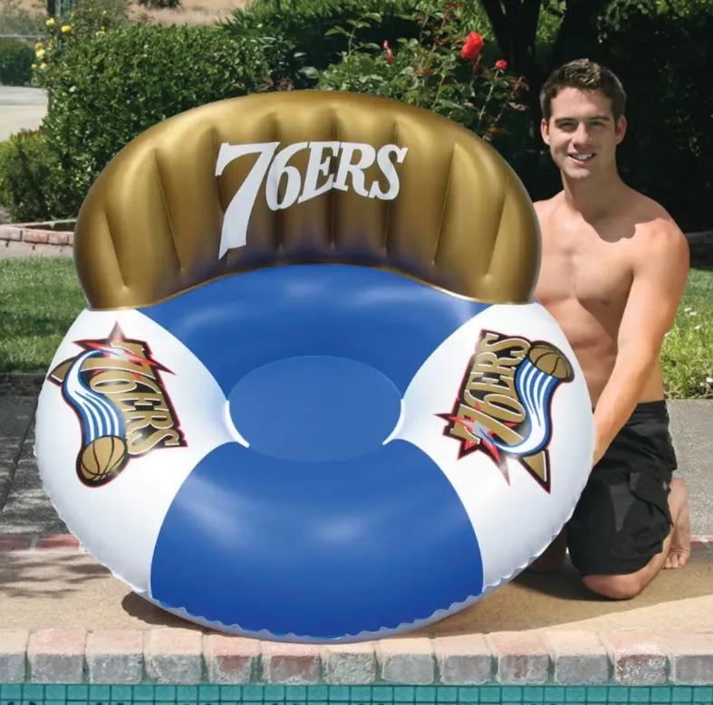NBA Philadelphia 76ers Luxury Drifter Pool Lounge from Poolmaster