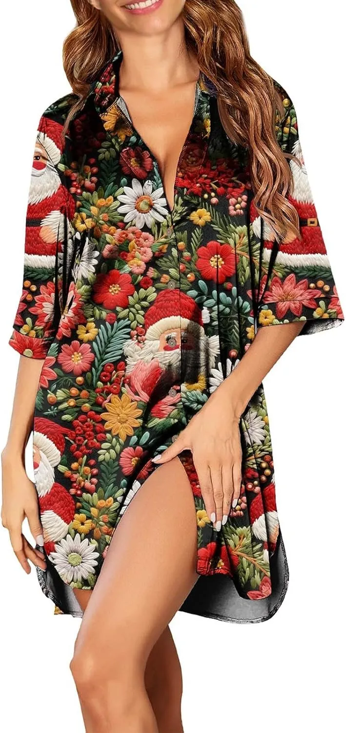 Nightgown For Women Long Satin Nightgown Lingerie Pajama Set Velvet Robe Women'S Pajama Set Pajama Dress For Women