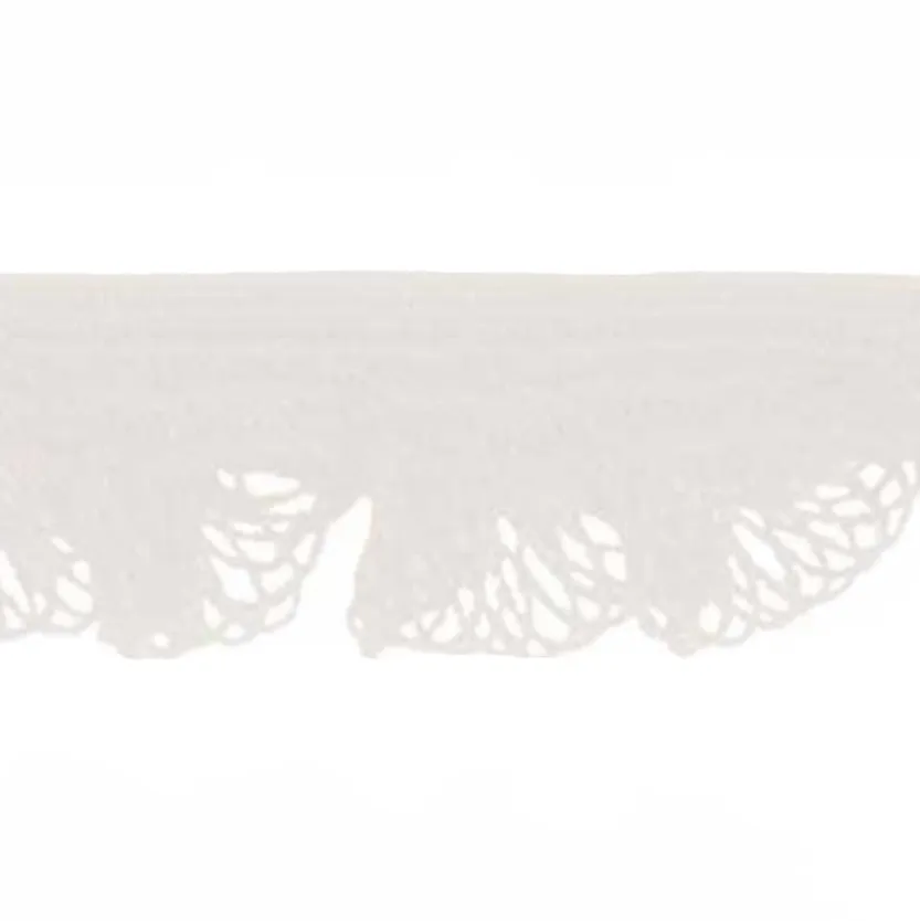 Novelty Ruffle - 14mm - By the Yard - Cream