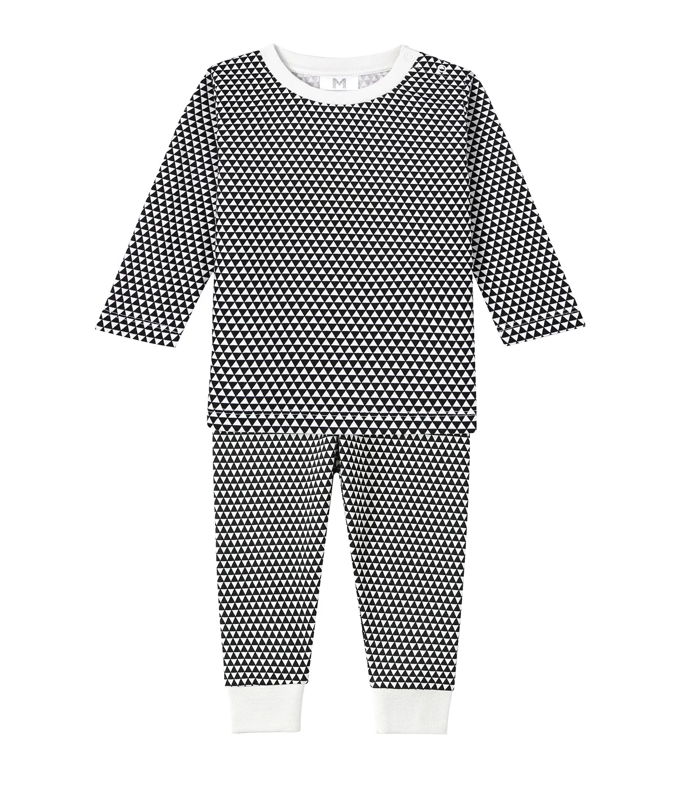 Organic Cotton Knit PJ Set - Greenwich