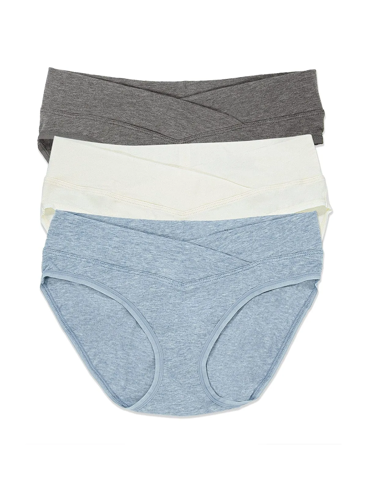 Organic Cotton Maternity Hipster Panty 3-Pack