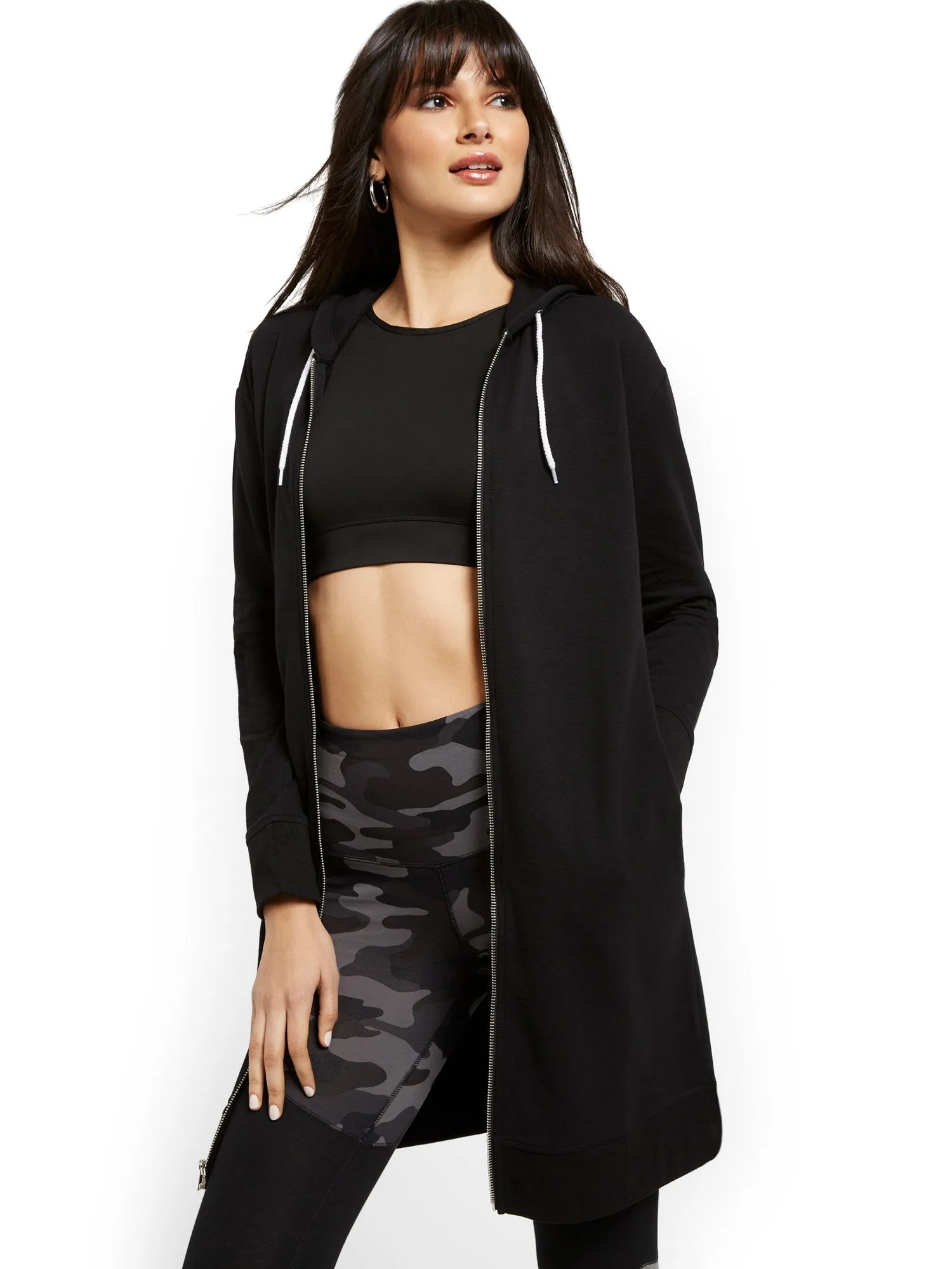 Oversized Zip-Up Hoodie