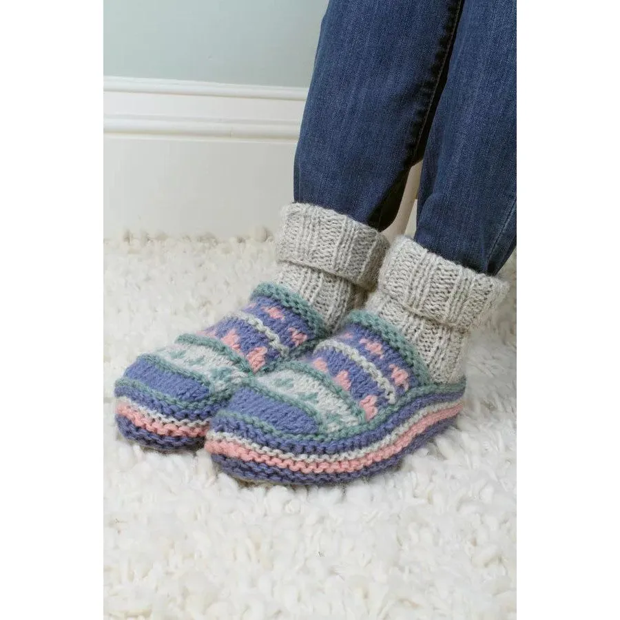 Pachamama Finisterre Oatmeal Lined Sofa Socks