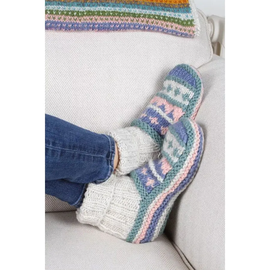 Pachamama Finisterre Oatmeal Lined Sofa Socks