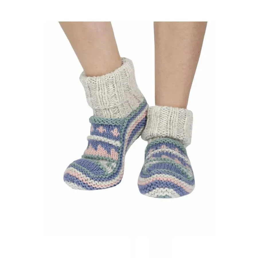 Pachamama Finisterre Oatmeal Lined Sofa Socks