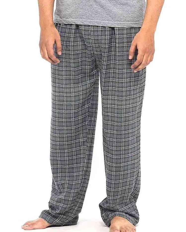 Pack of 2 - Men's Cotton Check Pajama - Cotton Yarn Dyed Flannel Men's Pajama MF-16